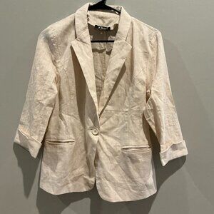 E-Retro Blazer Blouse